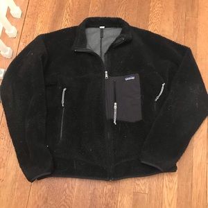 Large Patagonia fleece full zip